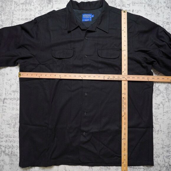 Pendleton Virgin Wool Board Long Sleeve Button Down Shirt - Men XXXL - Picture 5 of 6